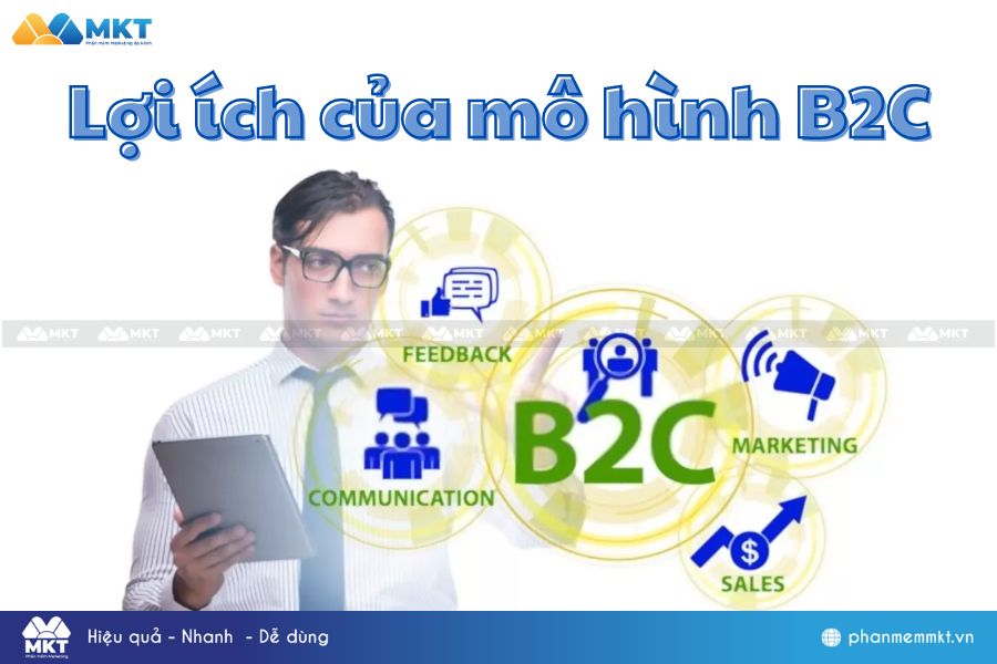 Những lợi ích của mô hình kinh doanh B2C mang lại