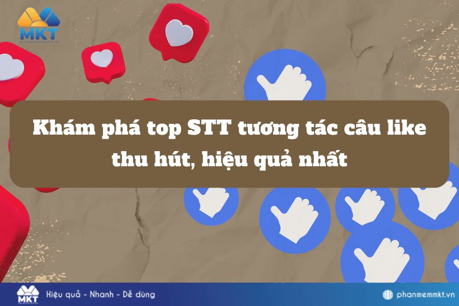 Khám phá top STT tương tác câu like thu hút, hiệu quả nhất