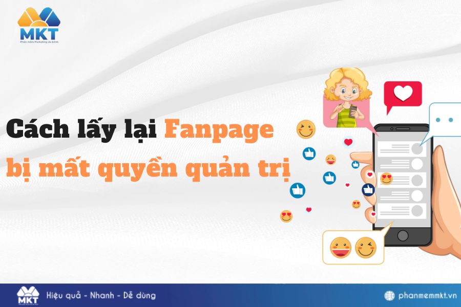 Cách lấy lại Fanpage bị mất quyền quản trị