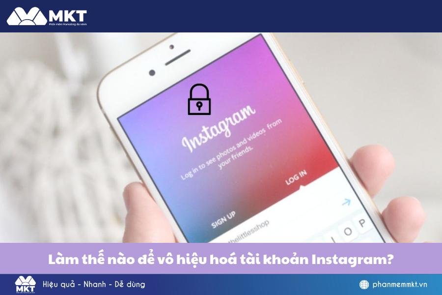 Làm thế nào để vô hiệu hoá tài khoản Instagram?