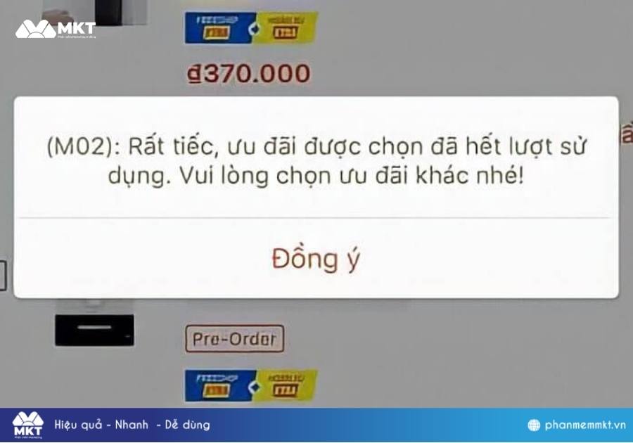 lỗi M02 Shopee khi nào hết