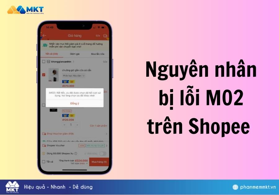 lỗi M02 Shopee khi nào hết