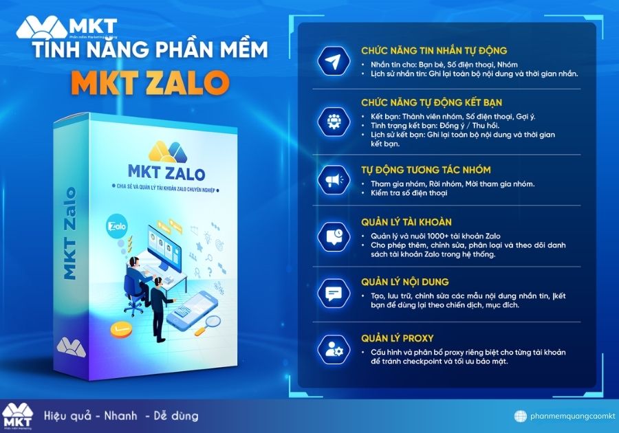 Cách gửi tin nhắn hàng loạt trên Zalo​