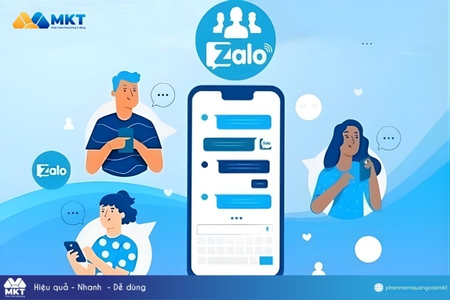 Cách gửi tin nhắn hàng loạt trên Zalo​