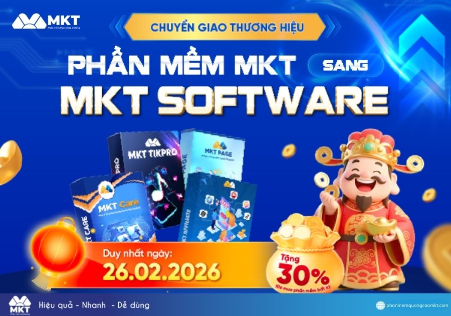 Chuyển giao thương hiệu Phần mềm MKT sang MKT Software