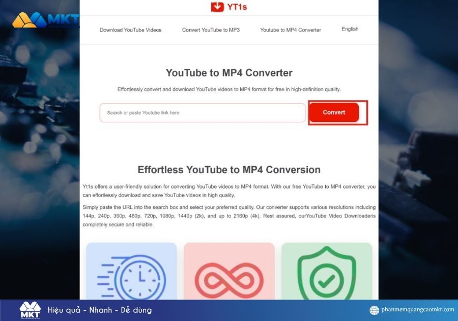 Cách chuyển video YouTube sang MP4