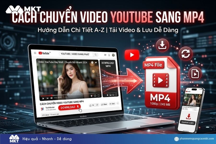 Cách chuyển video YouTube sang MP4