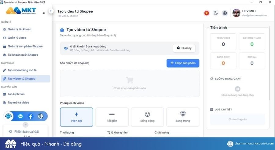 Phần mềm tạo video bằng AI