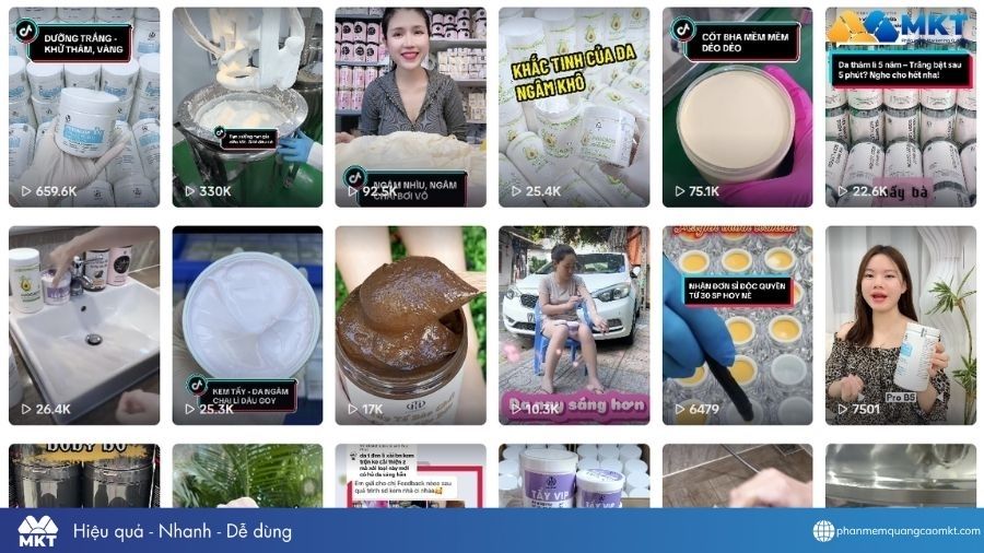 Seeding livestream TikTok