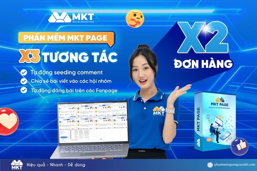 Auto tương tác Facebook