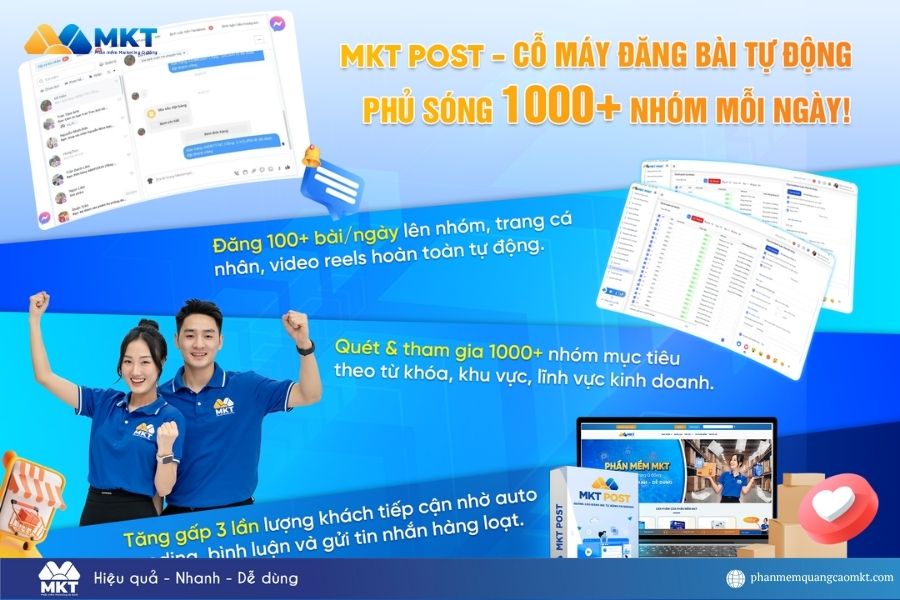 Auto tương tác Facebook