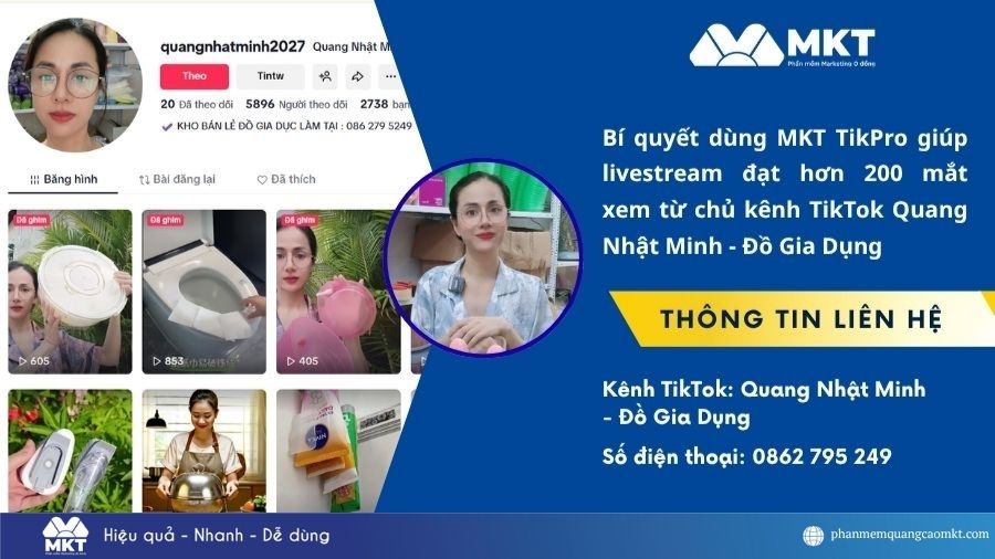 Bán đồ gia dụng trên TikTok