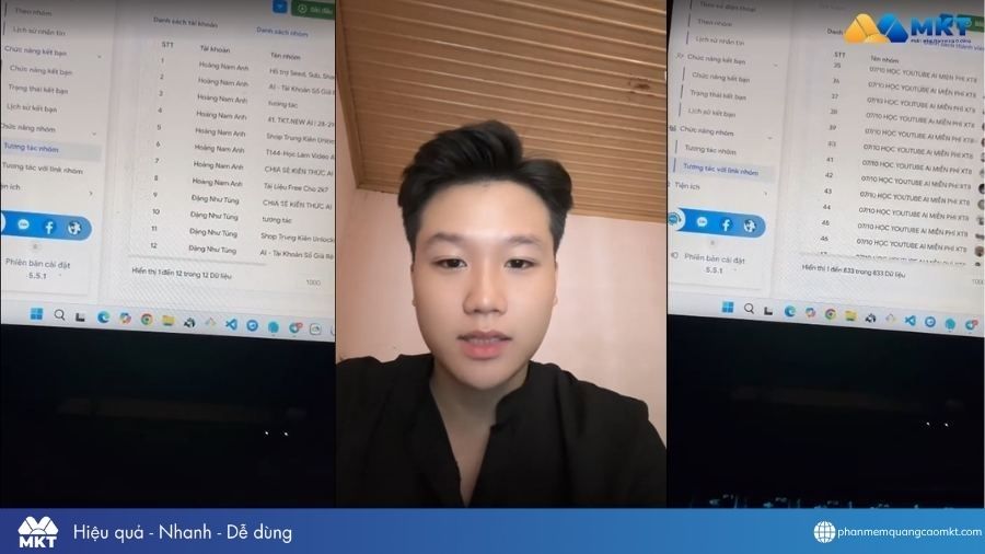 Kéo thành viên nhóm Zalo