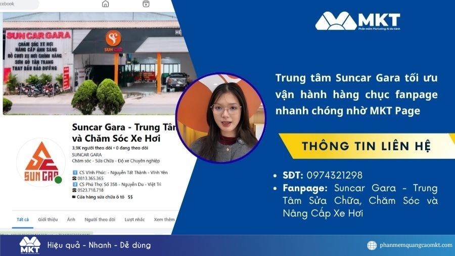 Trung tâm xe hơi Suncar Gara