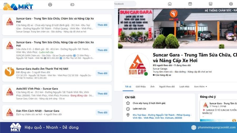 Trung tâm xe hơi Suncar Gara