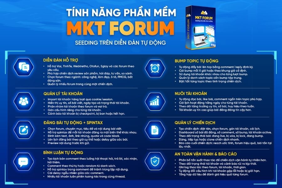 Phần mềm seeding forum
